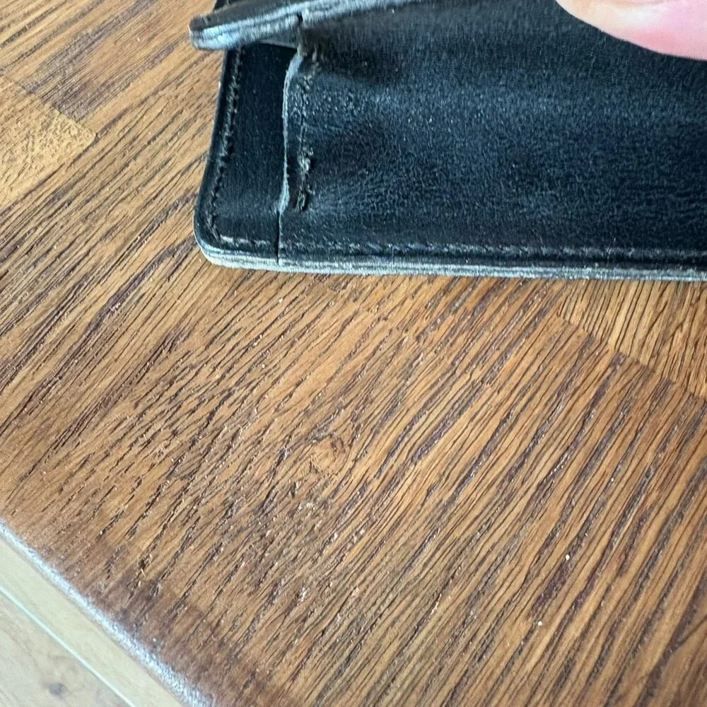 1960s French Leather Document Case – Retractable Handle – Mid-Century Executive
